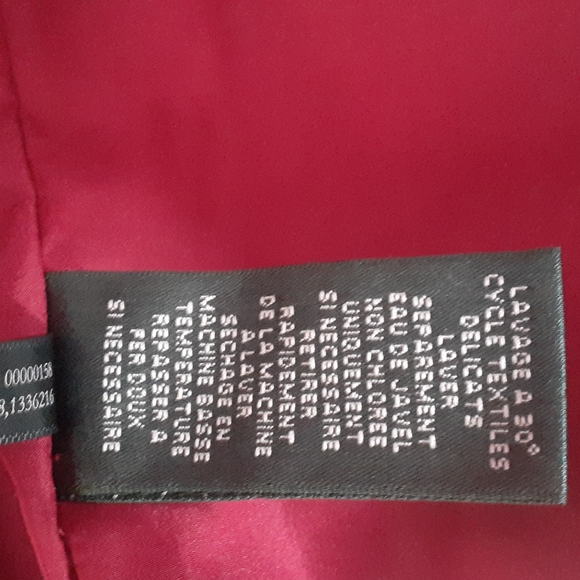 Lauren ralph Lauren burgundy women's puffer vest size large - Picture 14 of 15